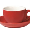 Espresso Doctor Red Jumbo Cup Bowl & Saucer Coffee Accessories / Jugs / Cups & Saucers