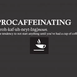 Espresso Doctor Procaffeinating - Black Apparel