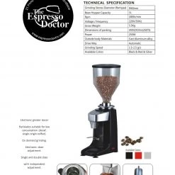 The Espresso Doctor Espresso Doctor Grinder On Demand ROMA ED007