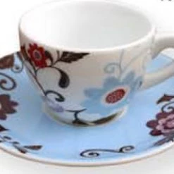 Espresso Doctor Coffee Accessories / Jugs / Cups & Saucers Flower Espresso Cup & Saucer Set